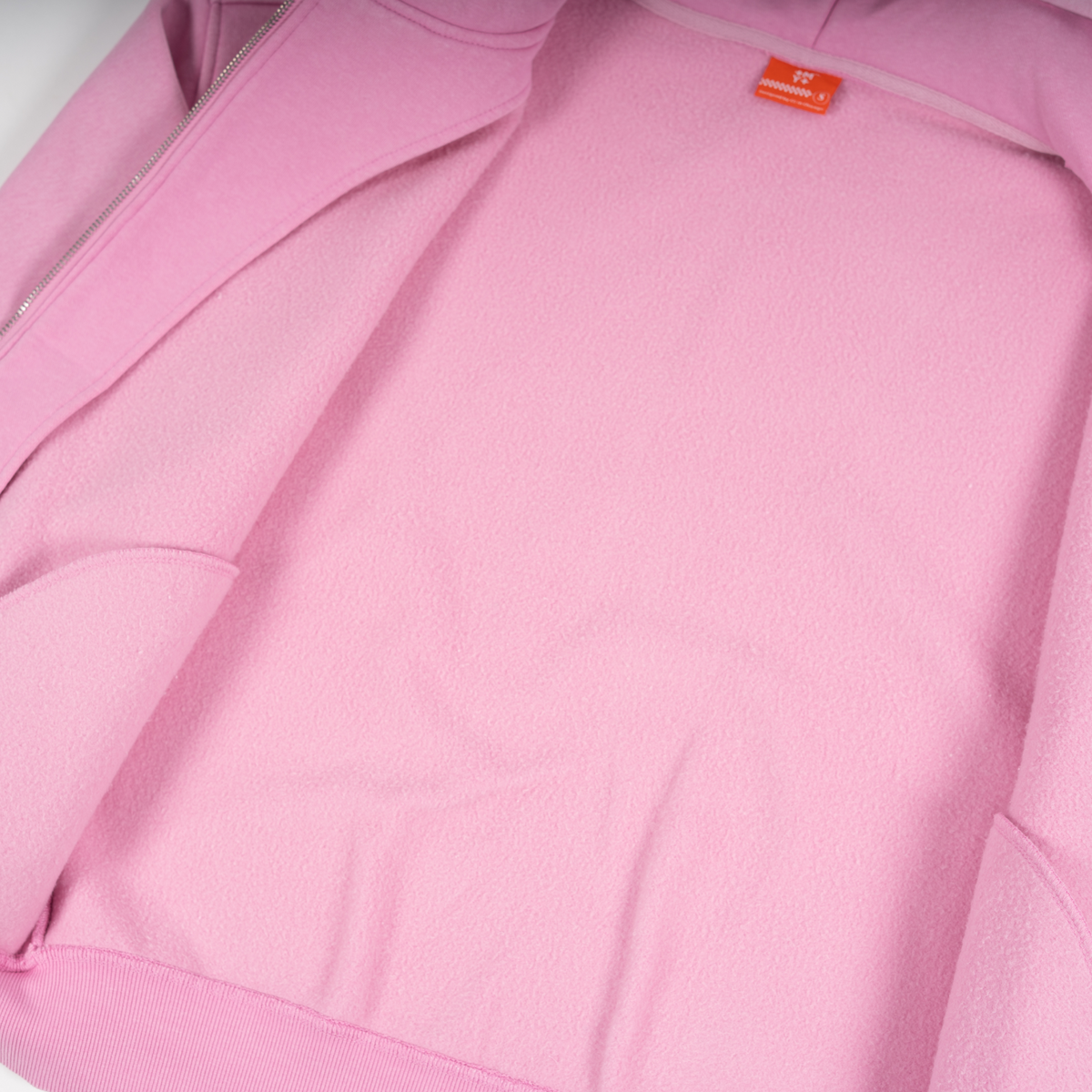GHOSTED (Plain) Zip-Up | Acid Pink