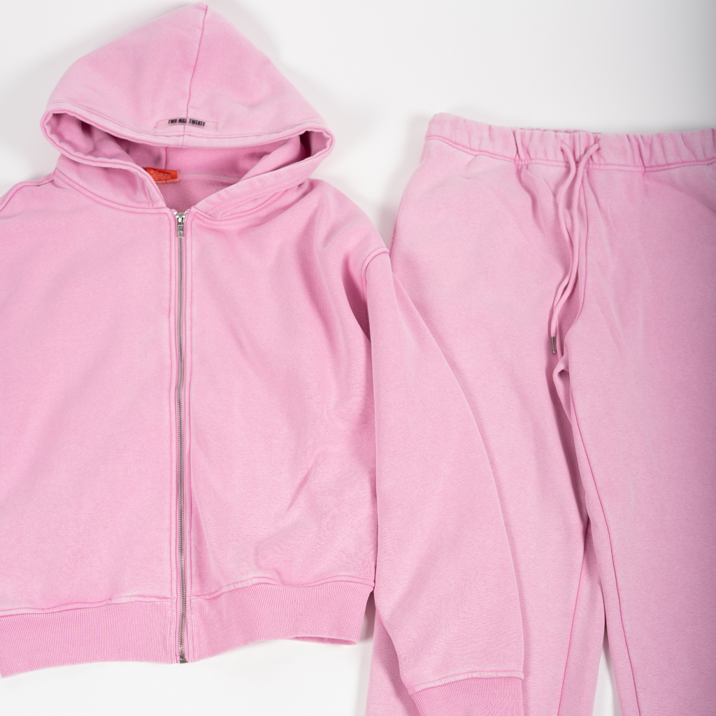 GHOSTED (Plain) Joggers | Acid Pink