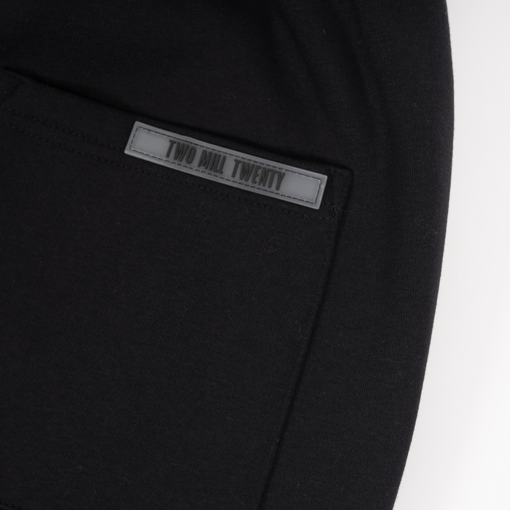 GHOSTED (Plain) Joggers | Jet Black