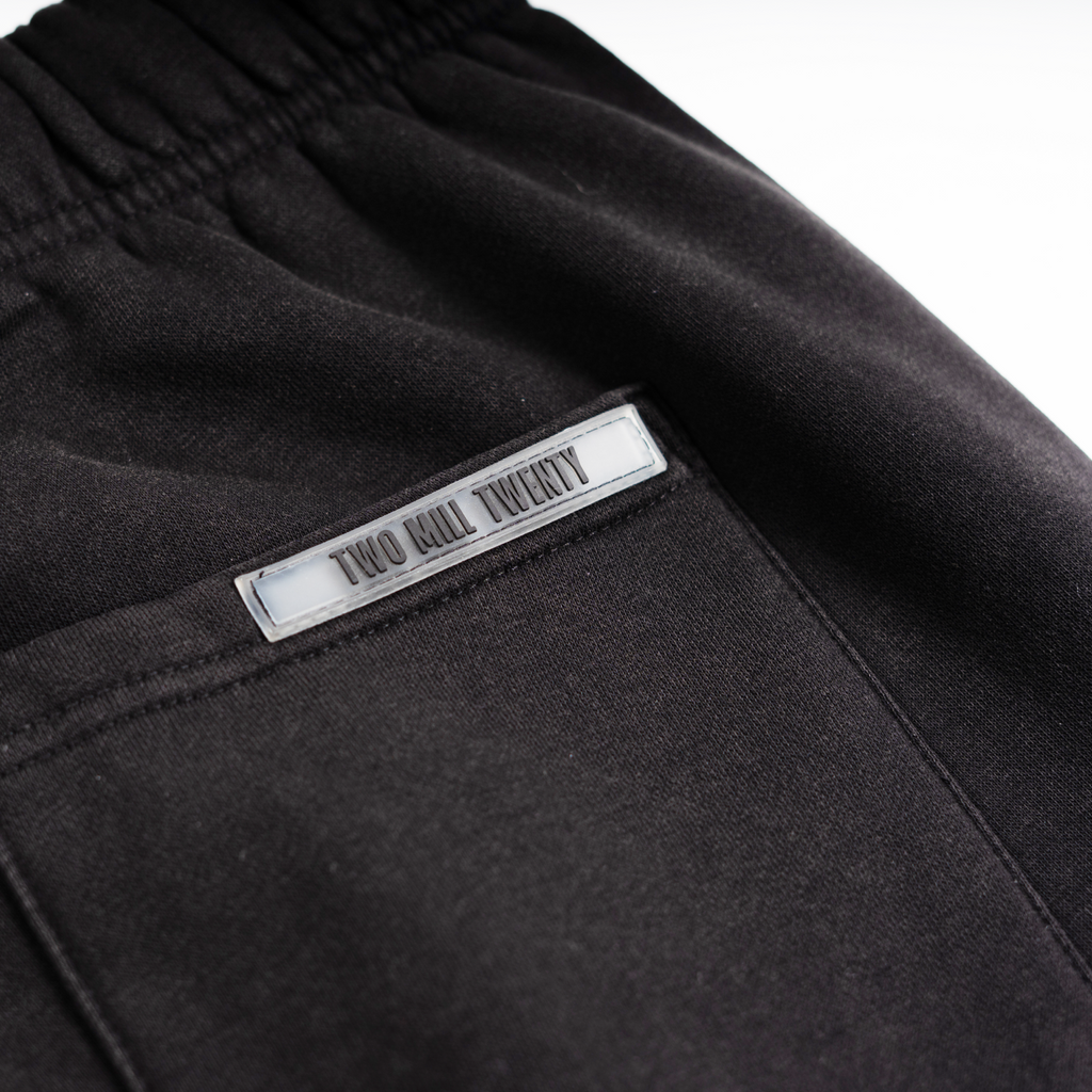 GHOSTED (Stamped) Joggers | Acid Gray