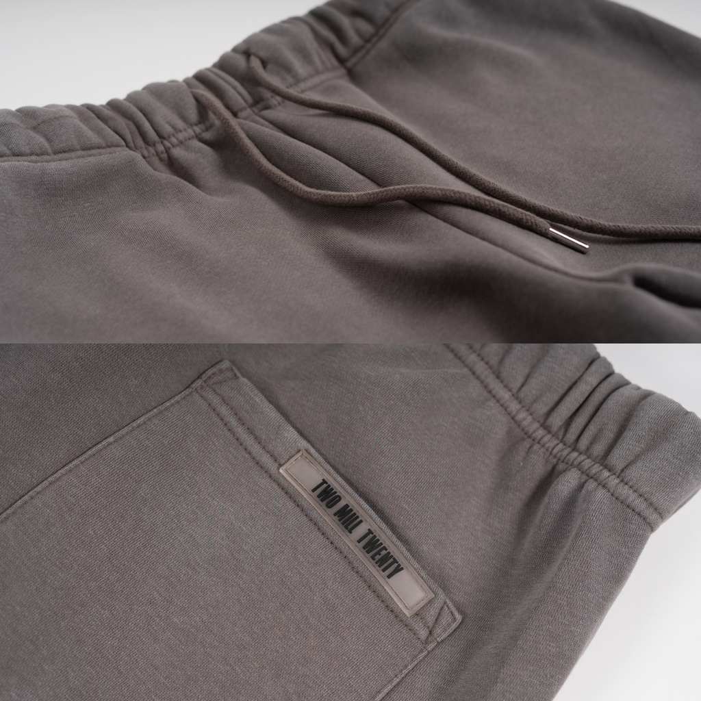 GHOSTED (Stamped) Joggers | Acid Khaki
