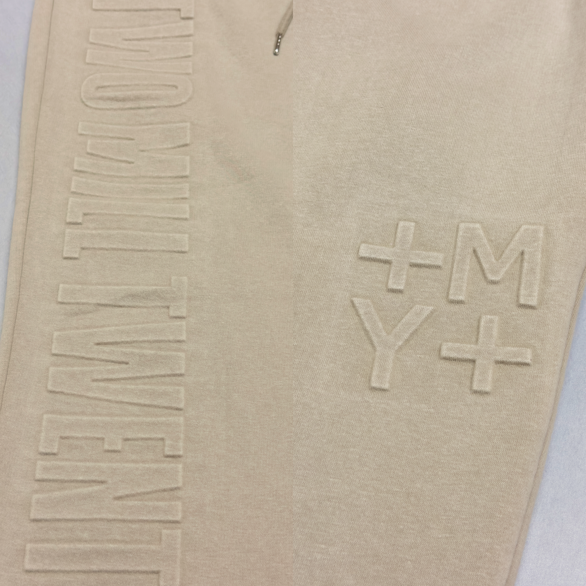 GHOSTED (Stamped) Joggers | Acid Light Khaki
