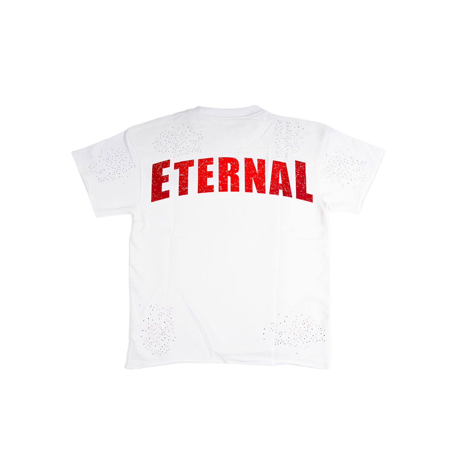 Men's Built on Belief Crystal T-Shirt | White