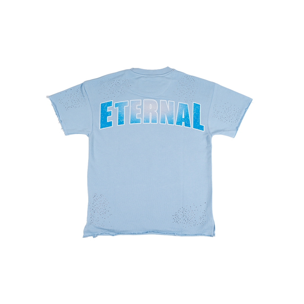 Men's Built on Belief Crystal T-Shirt | Light Blue