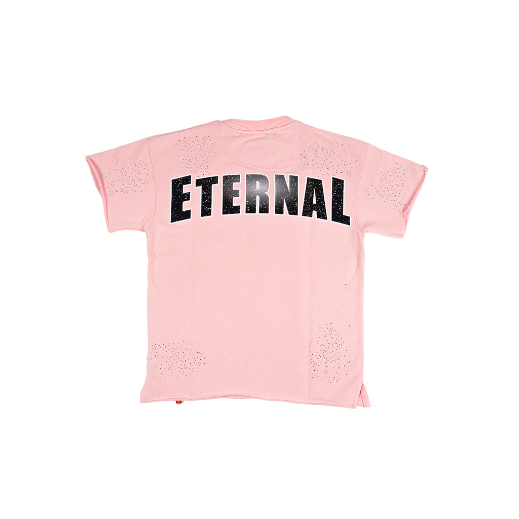Men's Built on Belief Crystal T-Shirt | Pink