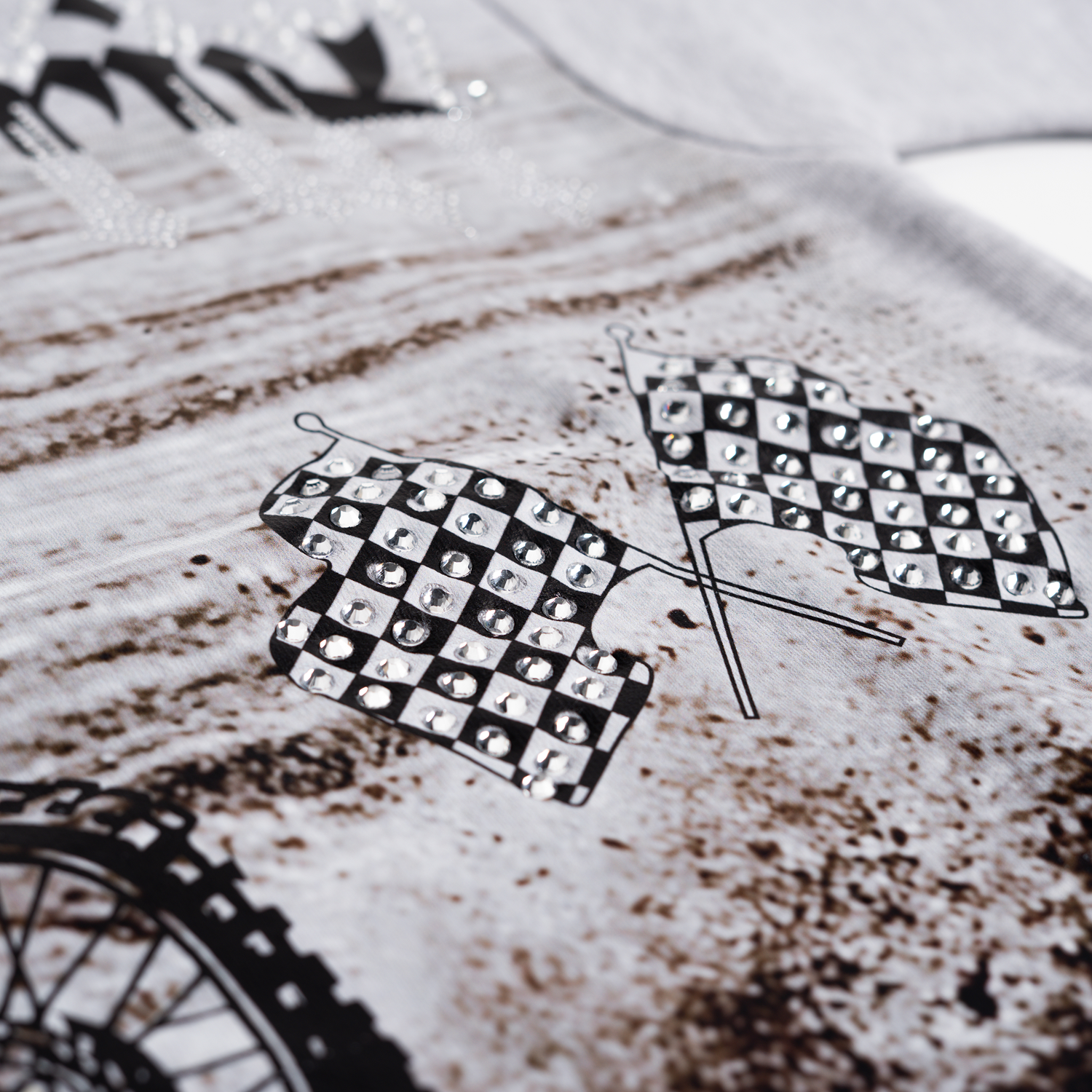 Men's Speed Demons Motocross T-shirt | Heather Grey