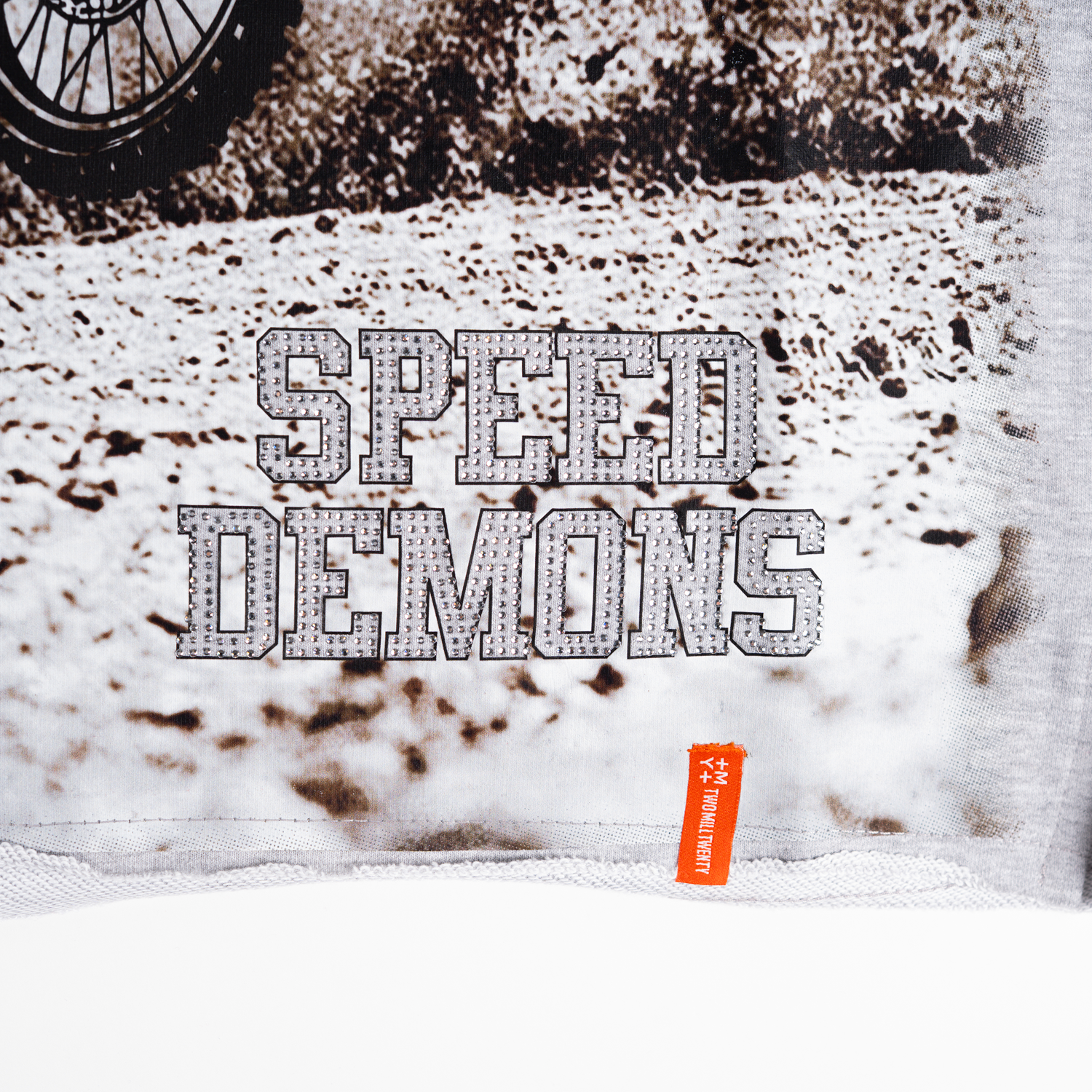 Men's Speed Demons Motocross T-shirt | Heather Grey