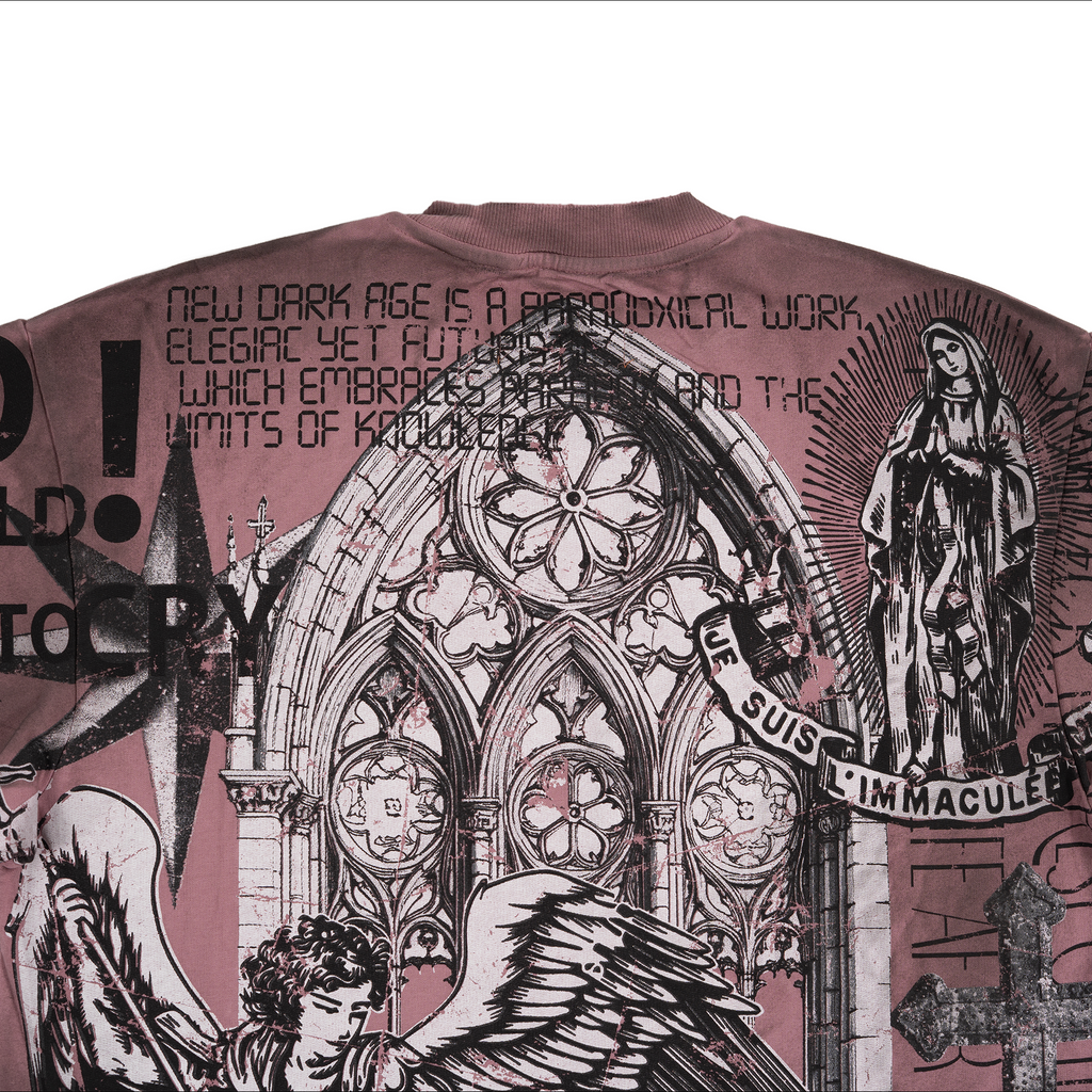 Men's Chrome Cross Tee | Pink