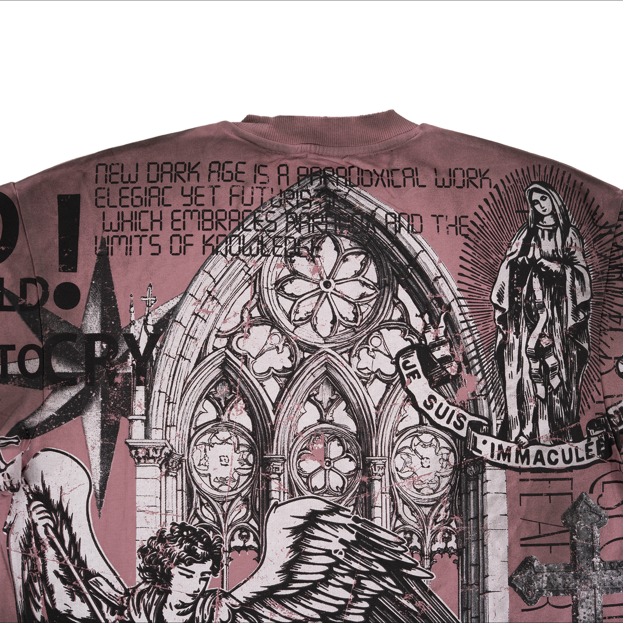 Men's Chrome Cross Tee | Pink