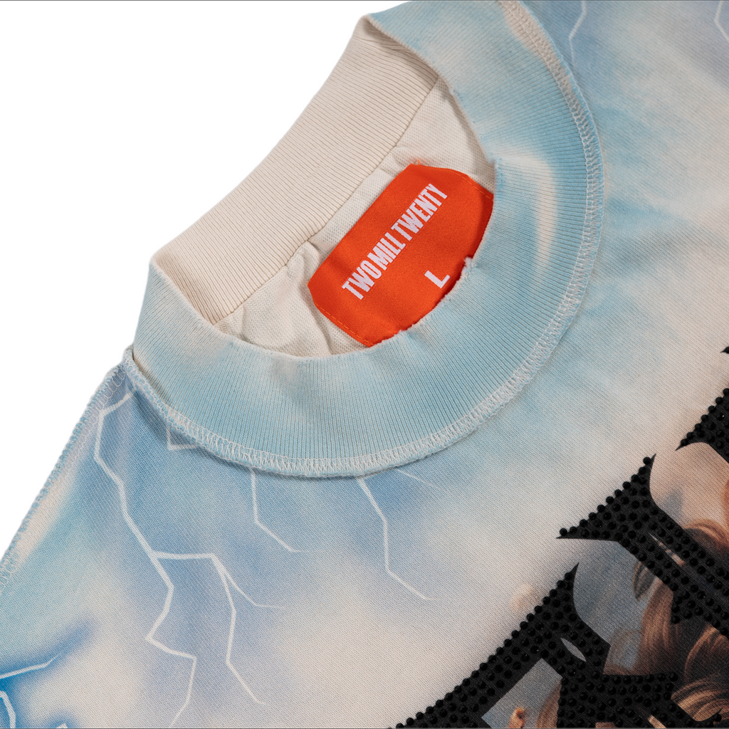 Men's Trust No On Angel Tee | Light Blue