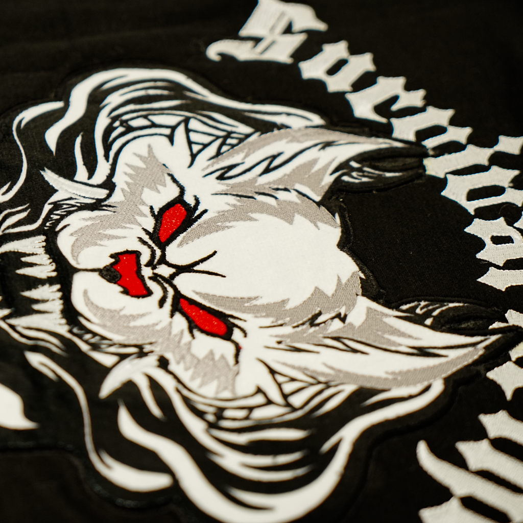 Men's Sinister Boxy Cut T-Shirt | Black & Red