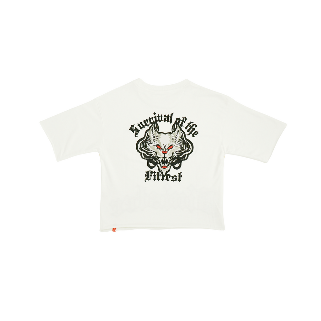 Men's Sinister Boxy Cut T-Shirt | White