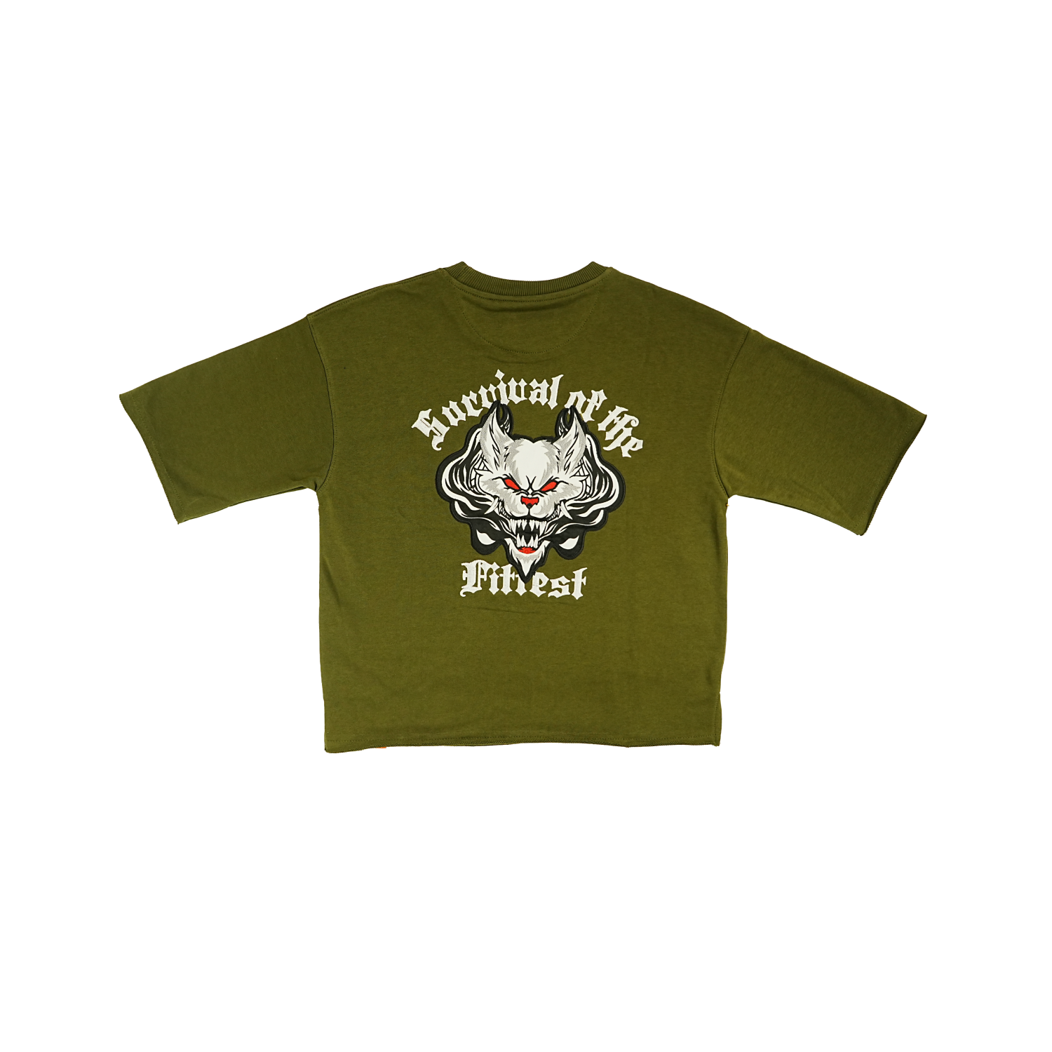 Men's Sinister Boxy Cut T-Shirt | Olive