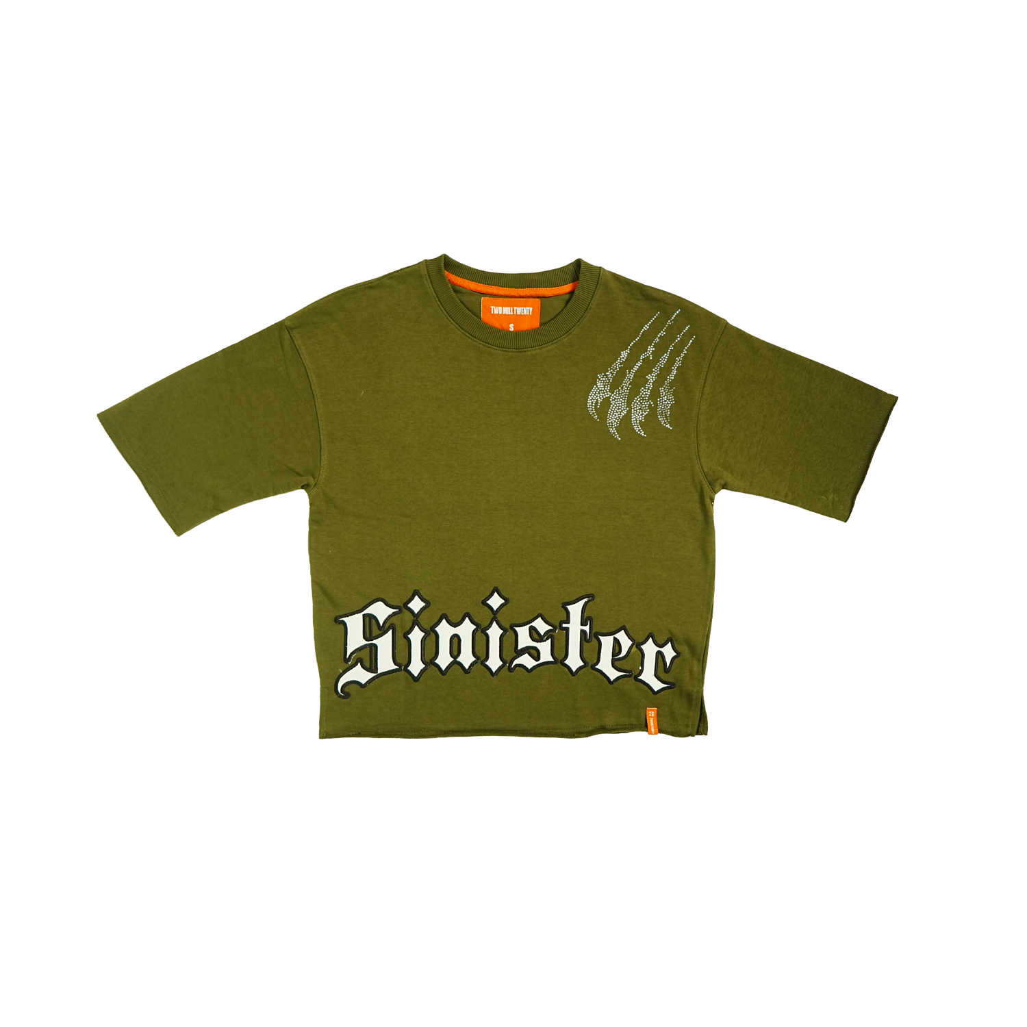 Men's Sinister Boxy Cut T-Shirt | Olive