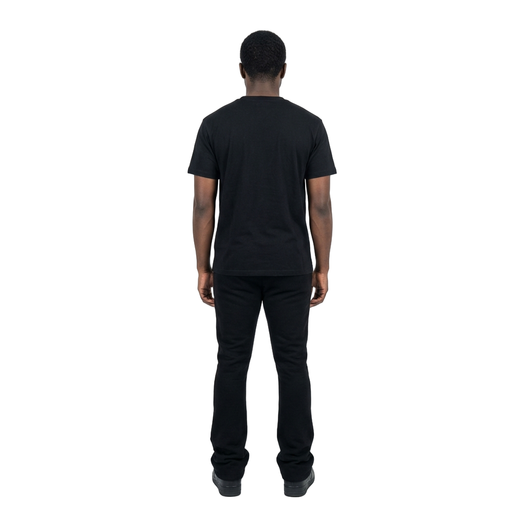 Men's Saint Studded Joggers | Black