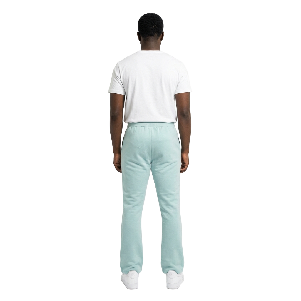 Men's Saint Studded Joggers | Light Blue
