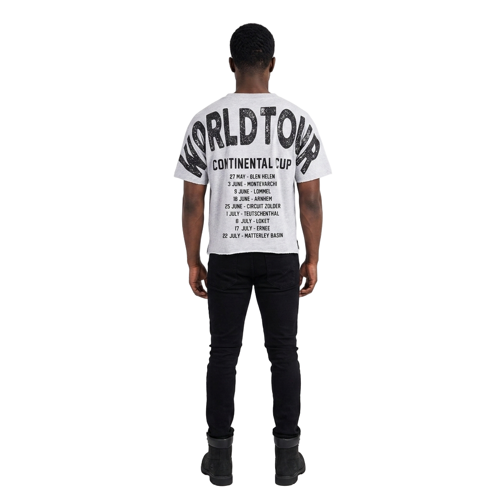 Men's Speed Demons Motocross T-shirt | Heather Grey