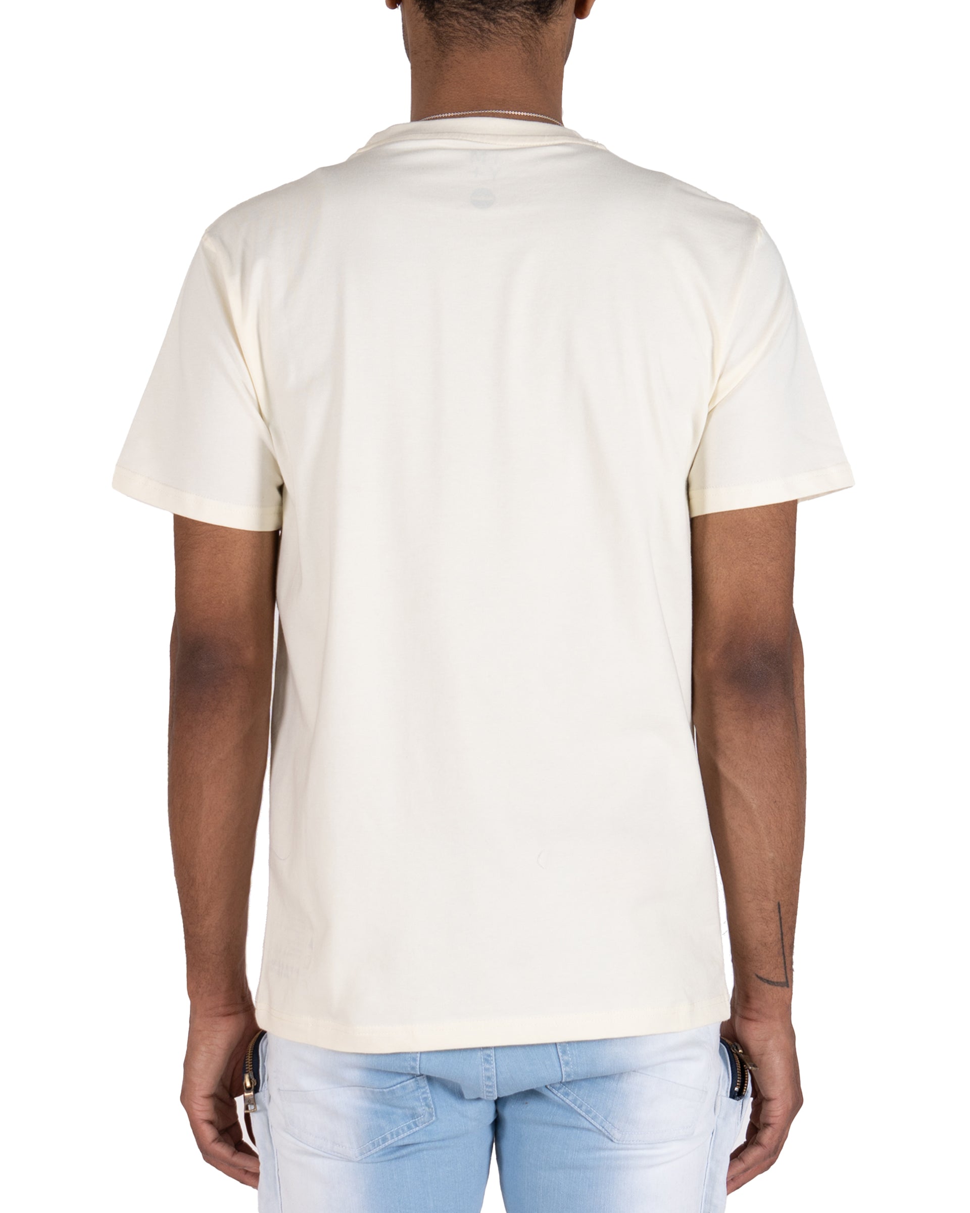Men's "Money on Lock" Graphic T-Shirt | Ivory