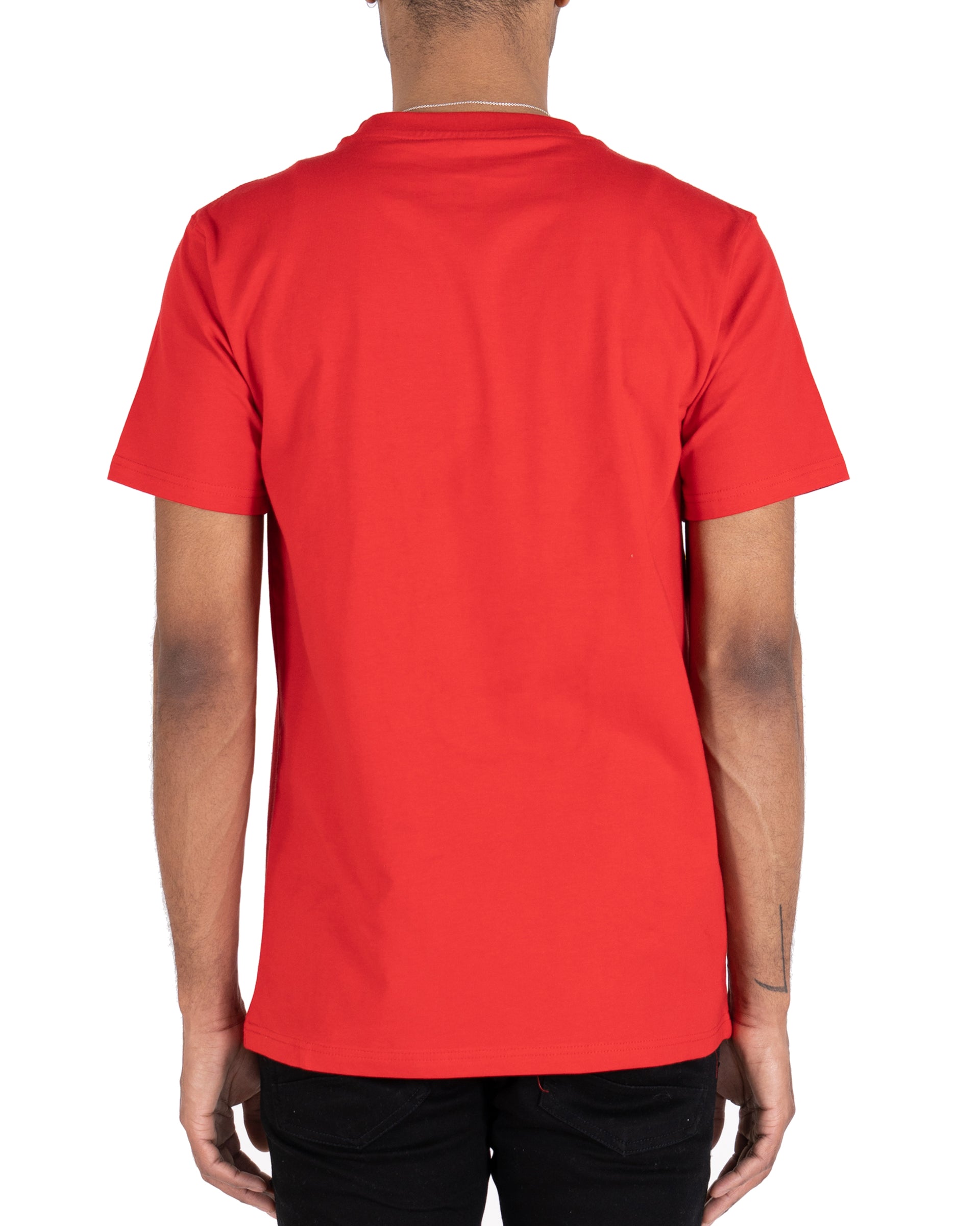 Men's "Money on Lock" Graphic T-Shirt | Red