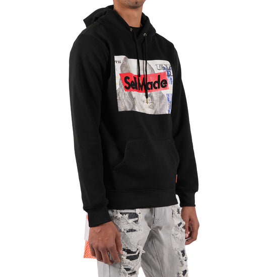 Men's "Self Made" Hoodie | Black