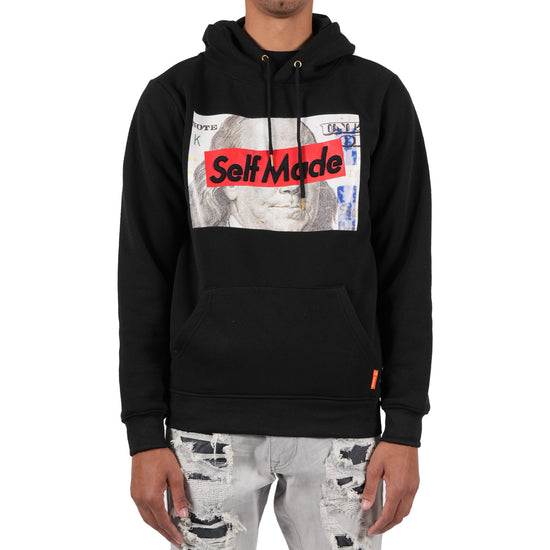 Men's "Self Made" Hoodie | Black