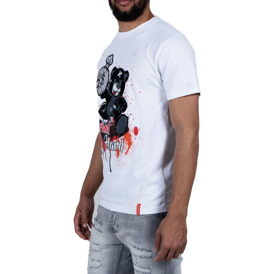 Men's Grind Hard Tee | White