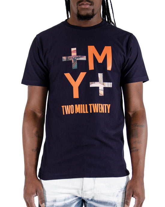 Men's Inverse Logo Graphic T-Shirt | Navy