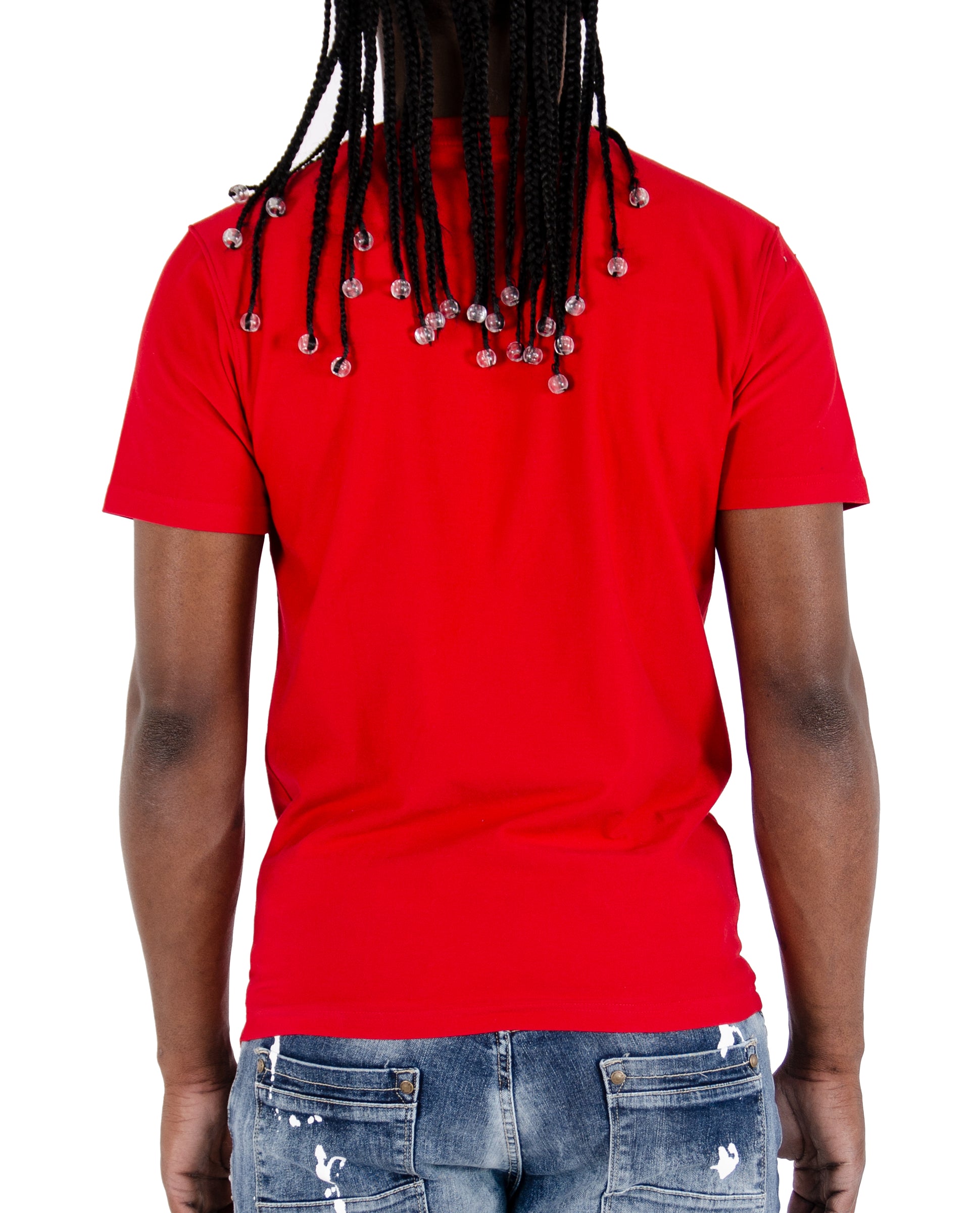 Men's Inverse Logo Graphic T-Shirt | Red