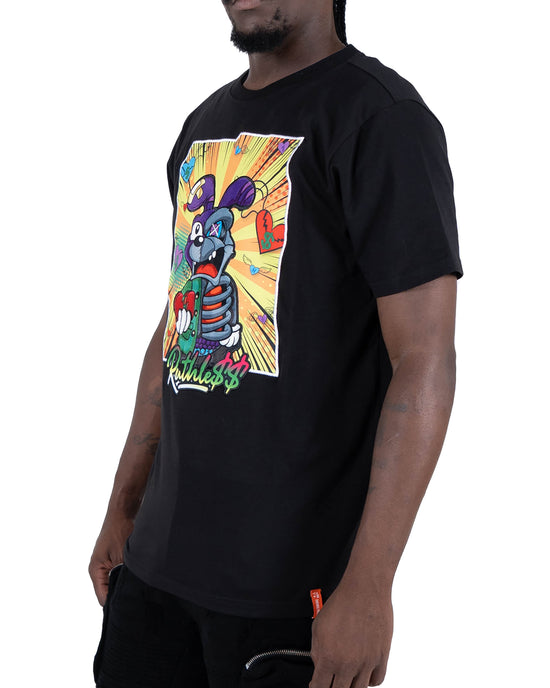 Men's "Ruthless" Graphic T-Shirt | Black